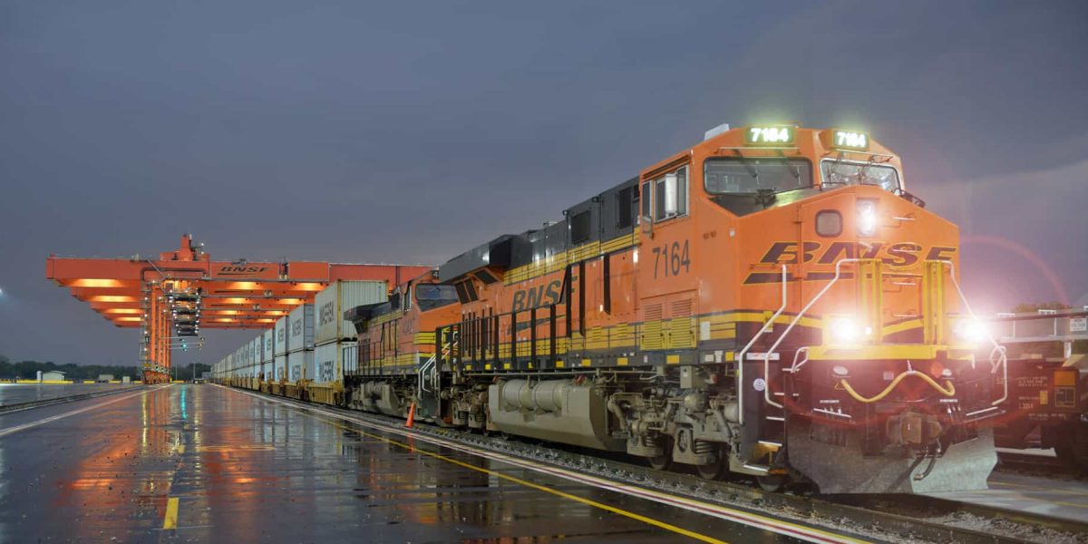 Railroad Freight Train