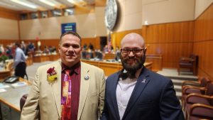 Senator Craig Brandt and SPPI President Patrick M. Brenner